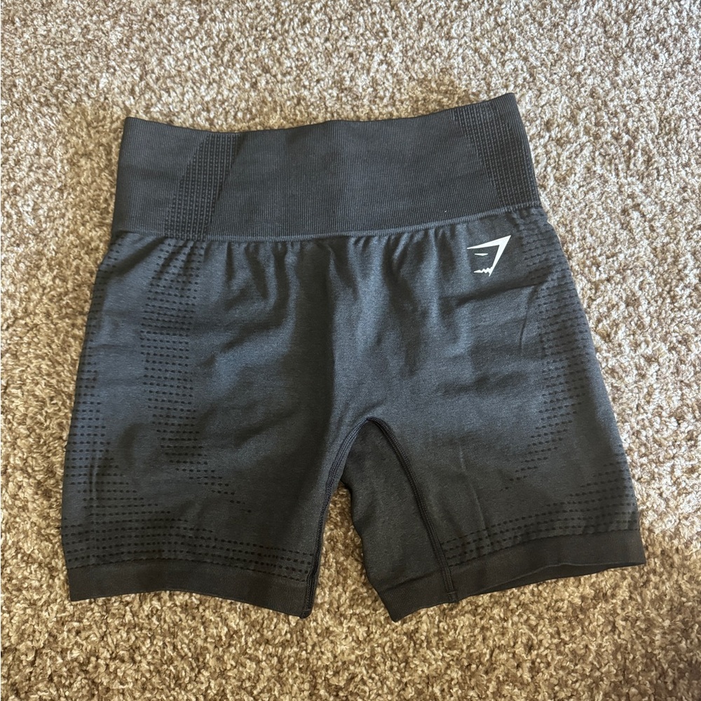 NWT Gymshark Black Vital Seamless shorts